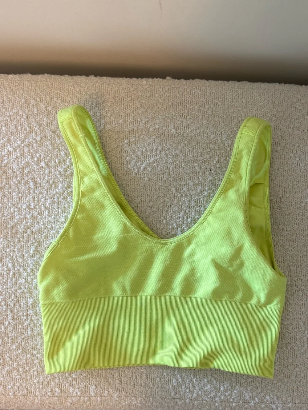 Nike Women's Neon Green Sports Bra